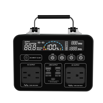 500W Portátil Power Station 500Wh 135200mAh gerador solar CPAP Bateria Bateria de alimentação de bateria 110V 22V para acampamento